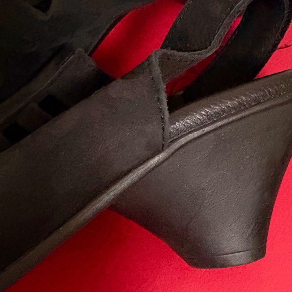 Arche Exor Black Sandal Nubuck Great Condition! Size 37 EU 6-6.6 US - Picture 5 of 8